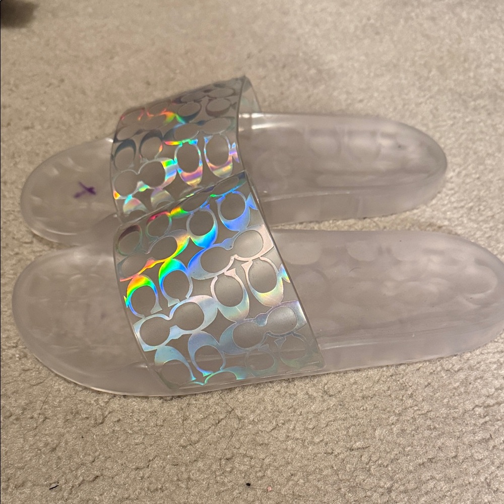 Coach Ugo Signature Rubber Slide